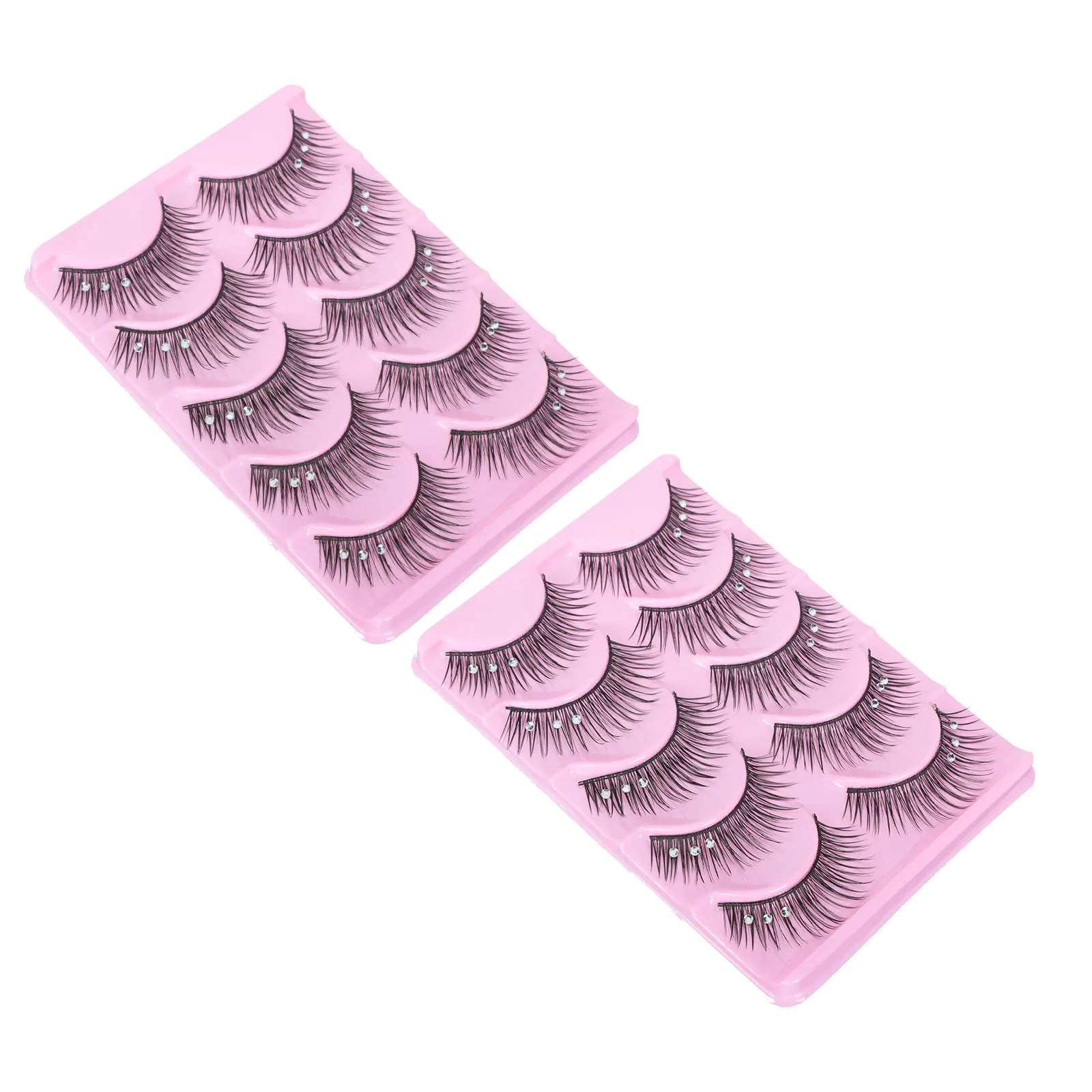 

Накладные ресницы черные для выпускного вечера, декоративные, женские, натуральные, длинные, для наращивания