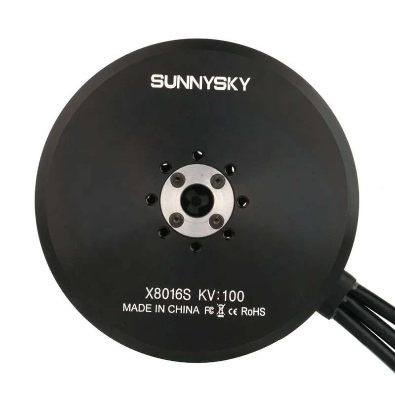 Uangel Original Sunnysky X8016S 100KV 120KV 170KV Outrunner Brushless Motor for Multi-rotor Aircraft Multi-axis Disc Motor