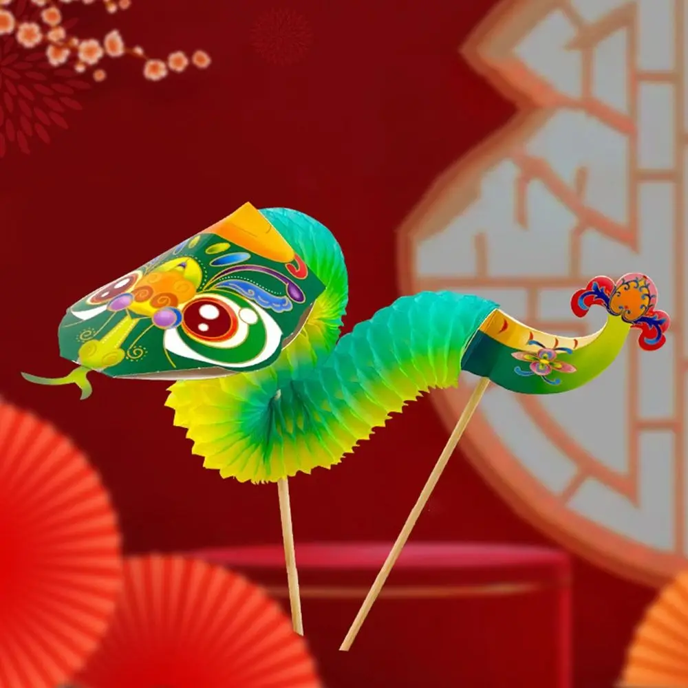 High Quality DIY Dragon Craft 3D Paper Chinese Dragon Dance Chinese New Year DIY Dragon Decor