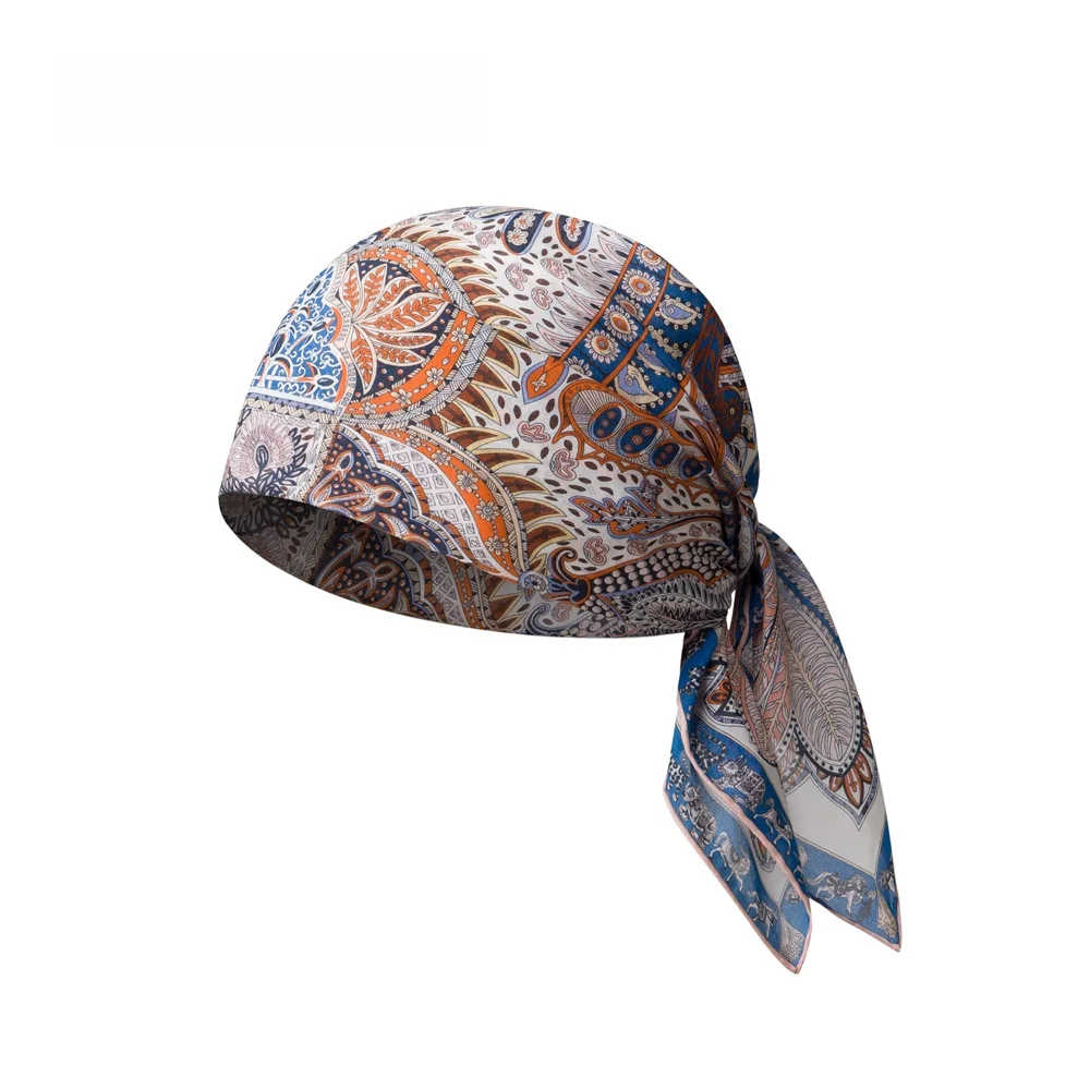 メンズアニマルパーティーカジュアルアウトドアシルク混紡スカーフ多用途ネックウォーマージャングルデザインファッショナブルヒップホップトレンドコットンポリエステル混紡スクエアスカーフ