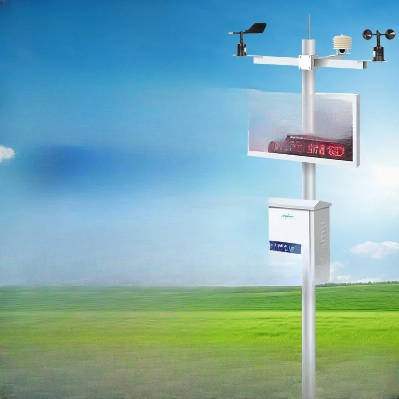 

Intelligent construction site dust automatic weather station small environmental monitoring agricultural meteorological