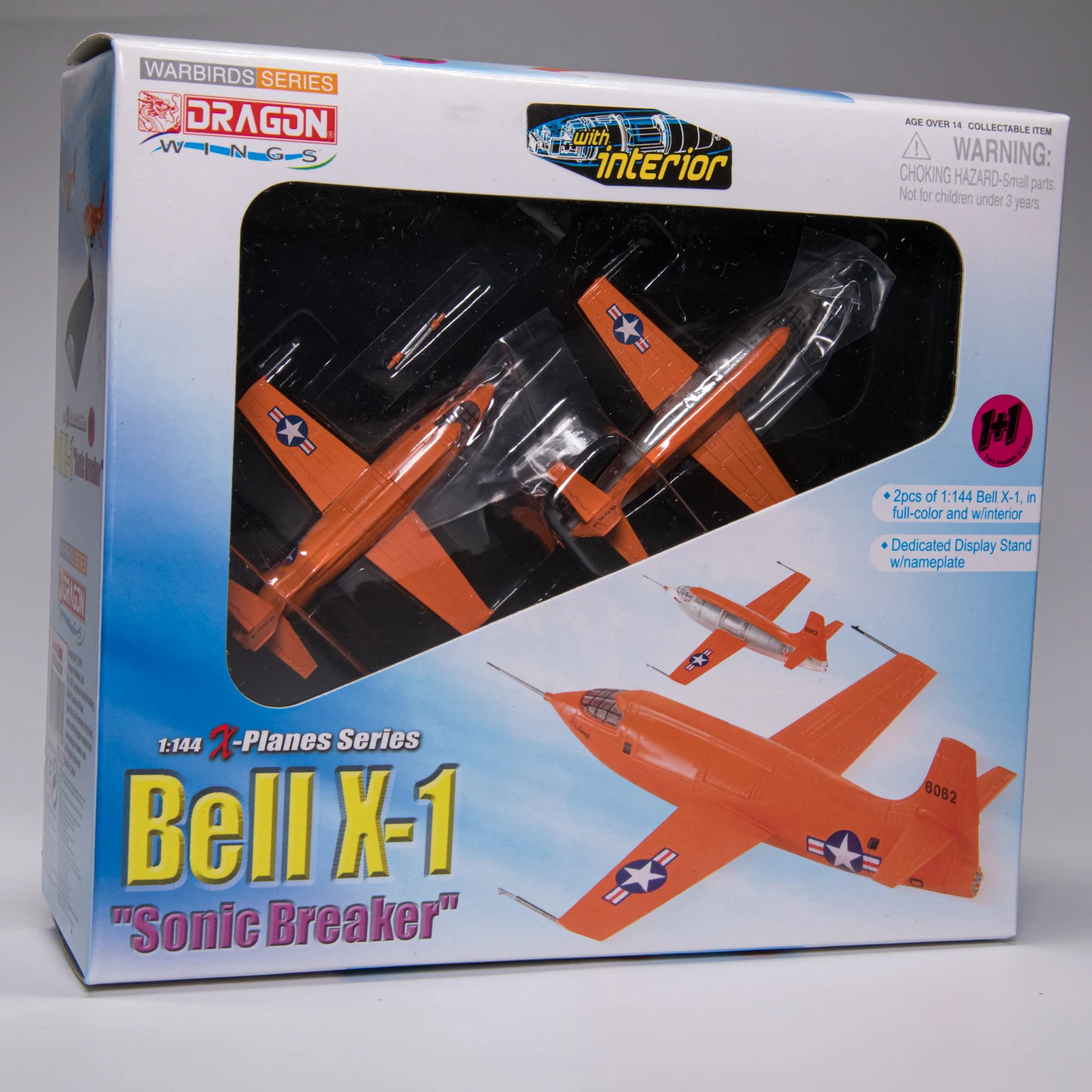 

Dragon 1:144 Scale BELL X-1 SONICE BREAKER Model Diecast Alloy 51021 Classics Nostalgia Toys Souvenir Gifts Static Display