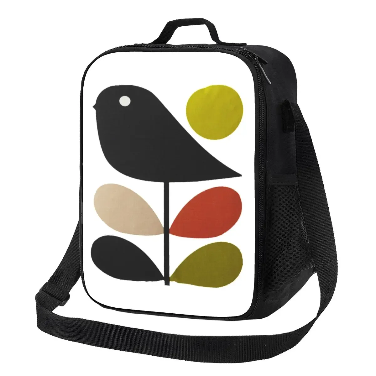 

Custom Orla Kiely Stem And Bird Lunch Bag Women Warm Cooler Insulated Lunch Box for Student School