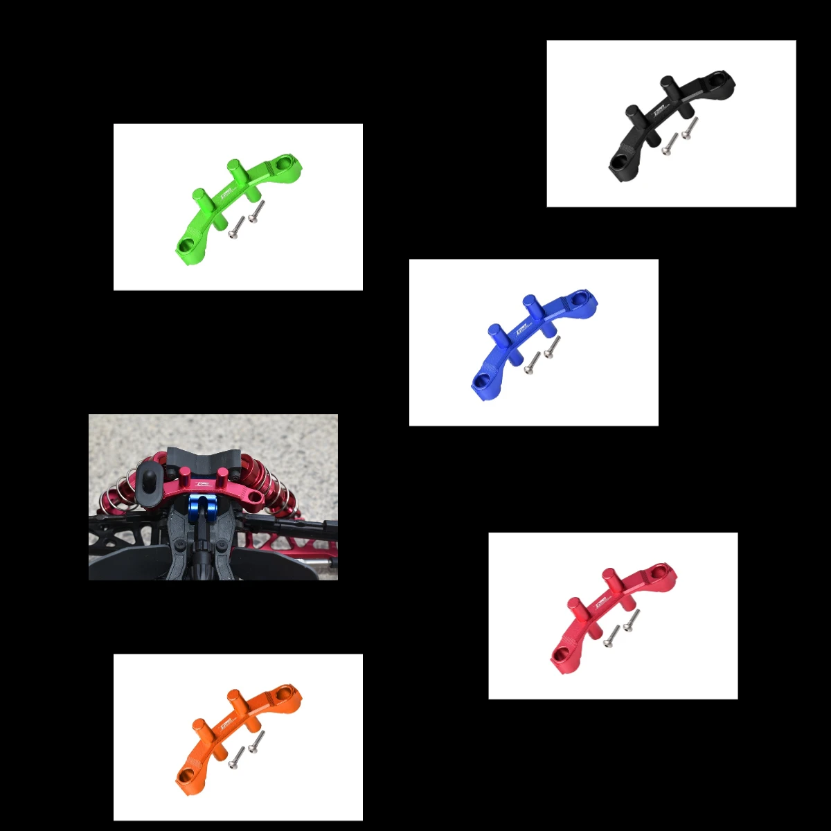 

GPM ARRMA 1/10 Kraton 4X4 4S Blx For Aluminum Front Body Post Stabilizer