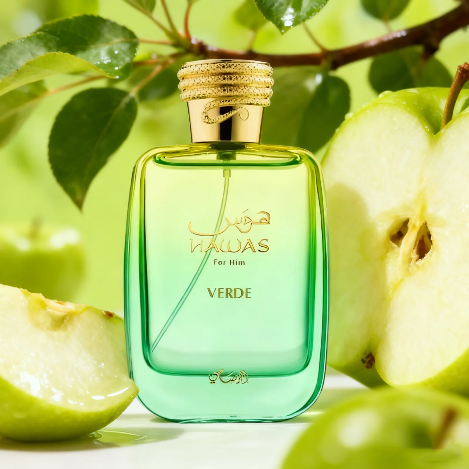 

A Luxurious Arabic Women's Perfume (3.38oz) with Floral Notes Of Sweet Apple, Jasmine And Patchouli. It Has A Long-lasting, Eleg