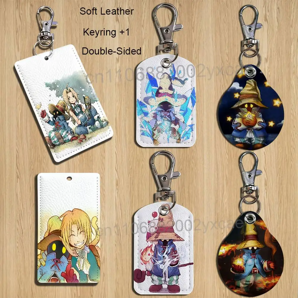 Zidane Tribal Vivi Ornitier FF9 Porta-cartões, Chaveiro, Anel de Chave, Capa Protetora para Acesso a Fechaduras de Porta, para Segurança e Presente