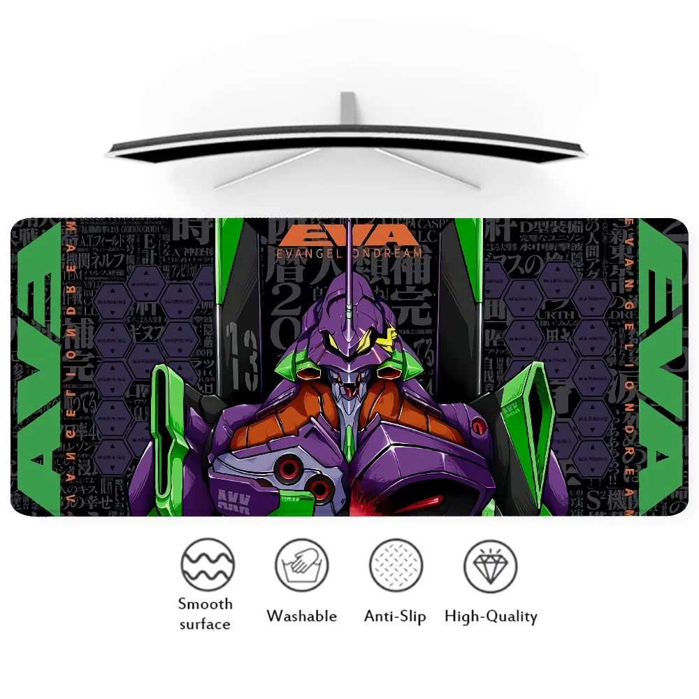 Mouse Pad Big Mousepad Gaming Accessories Gamer Extended Pad Gaming Mats Desk Mat E-evangelions Computer Offices Mouspad Deskmat