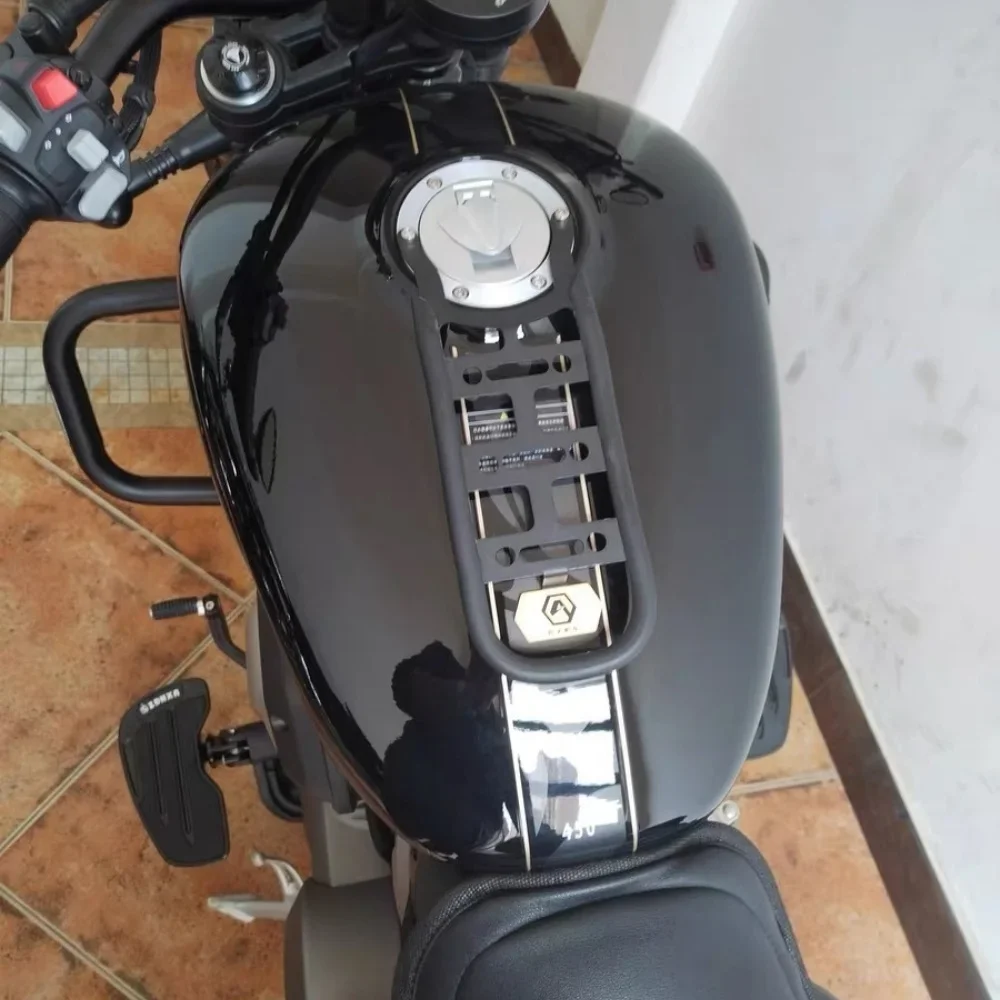 【Supreme quality】FOR BENDA Chinchilla 450 ROCK300 Tank Bag Base Bracket for Secure Long-Distance Riding Fuel Tank Protection