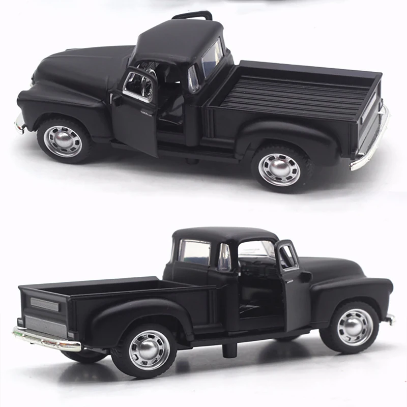 Christmas Ornaments Pickup Alloy Car Toy High Imitation Car Miniature Car Model