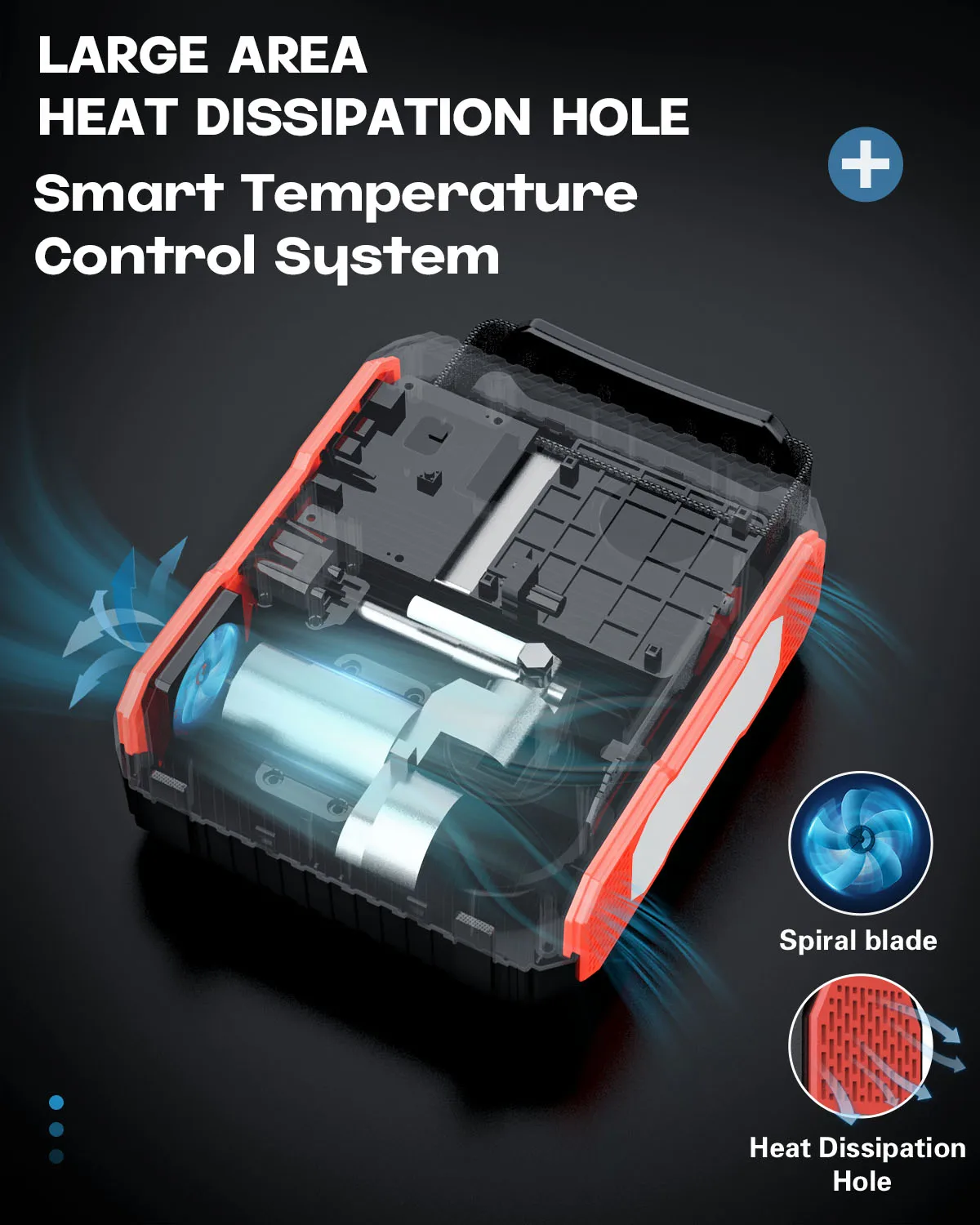 Banco portátil do poder do arranque do salto do carro, carregador do impulsionador da bateria, dispositivo começando, auto emergência, iluminação start-up, 12V