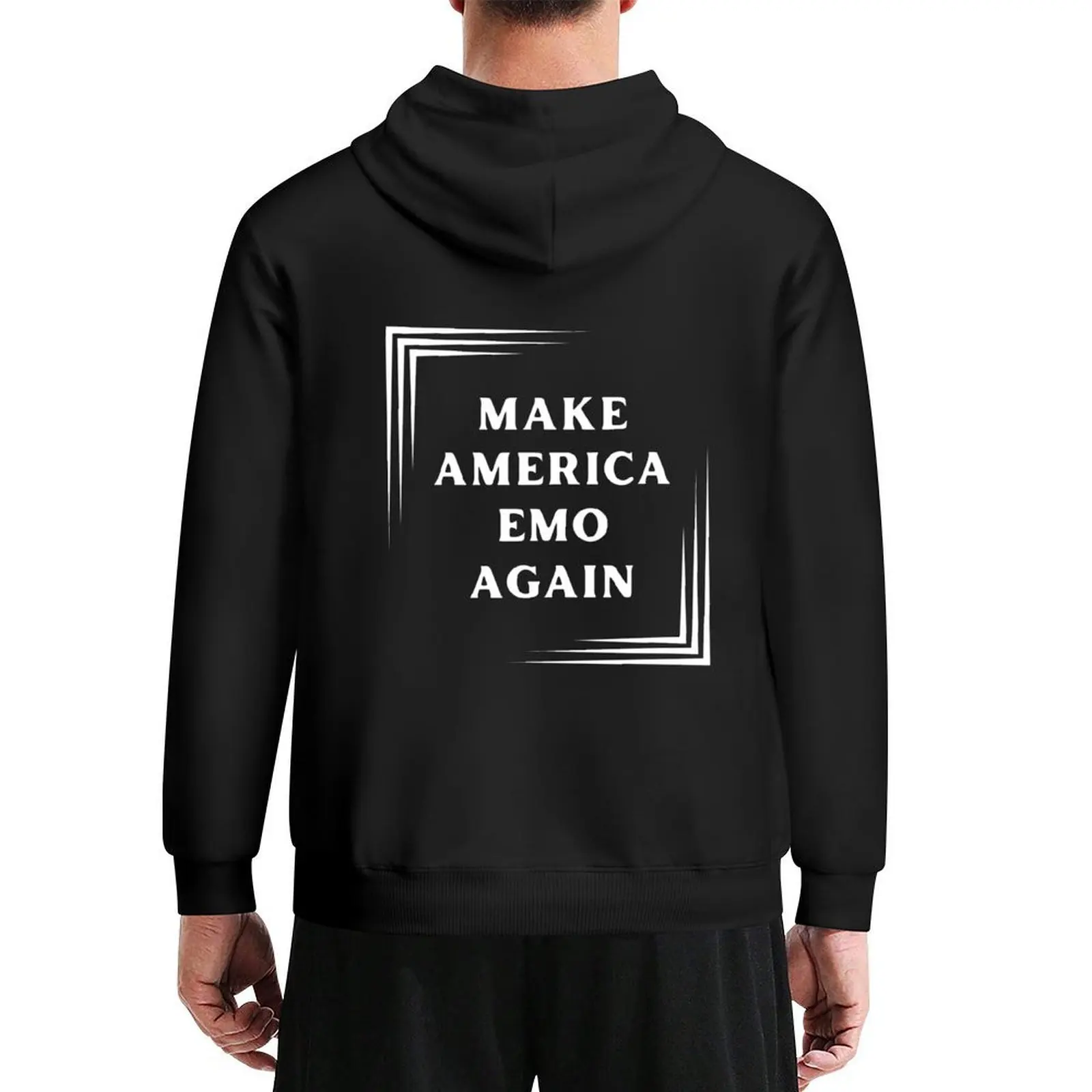 

Make America Emo Again Hoodie autumn men clothes fashion men anime clothes tracksuits