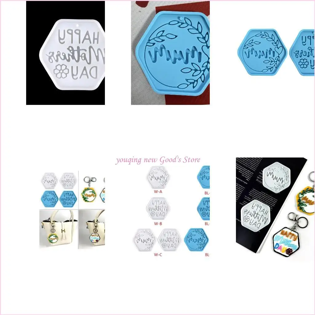 

57qa Силиконовые литье эпоксидные формы для ювелирных инструментов для подвесной кулоны для подвески