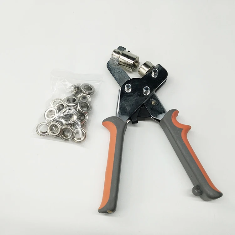 Mini Manual Dotter Eyelet-Puncher Hand Press Grommet Puncher Plier Punching Machine Tool for Eyelet 10 mm 13 mm Size