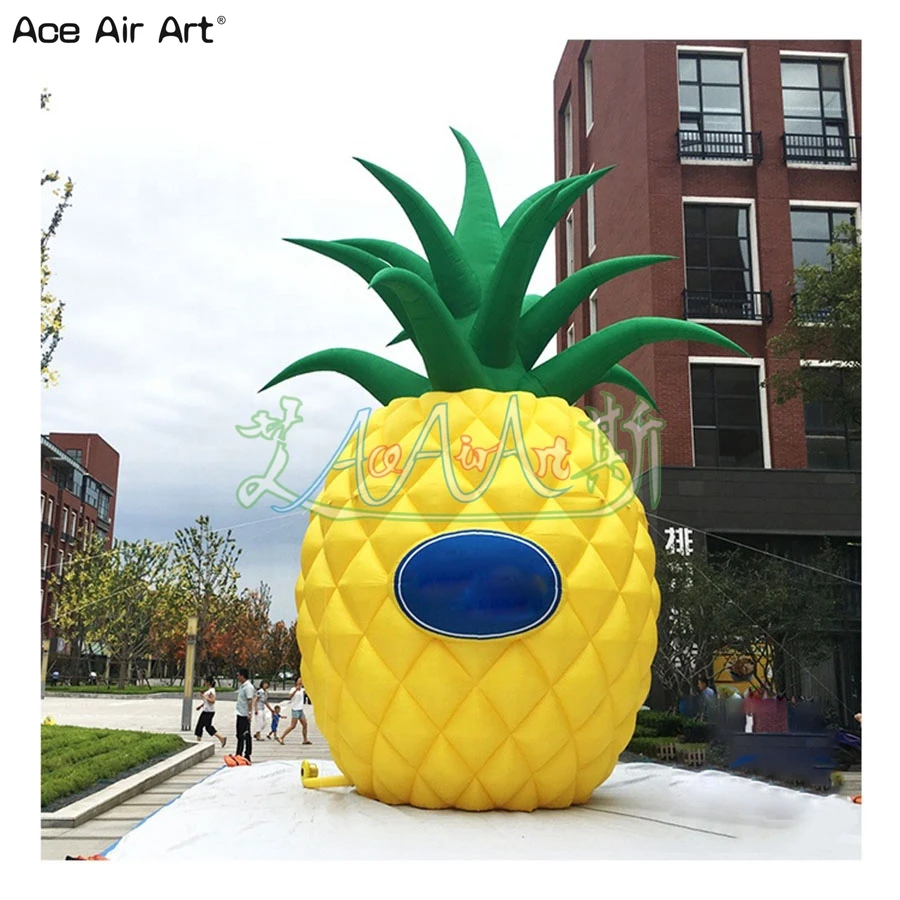 

Hot Selling Item Customized Inflatable Fruit Balloon,Giant Inflatable Pineapple Model For Outdoor Advertising Event