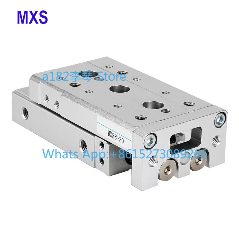 MXS Series Pneumatic Slide Cylinder MXS6 MXS8 MXS12 MXS16 MXS20 MXS25-10/20/30/40/50/75/100/125/150mm