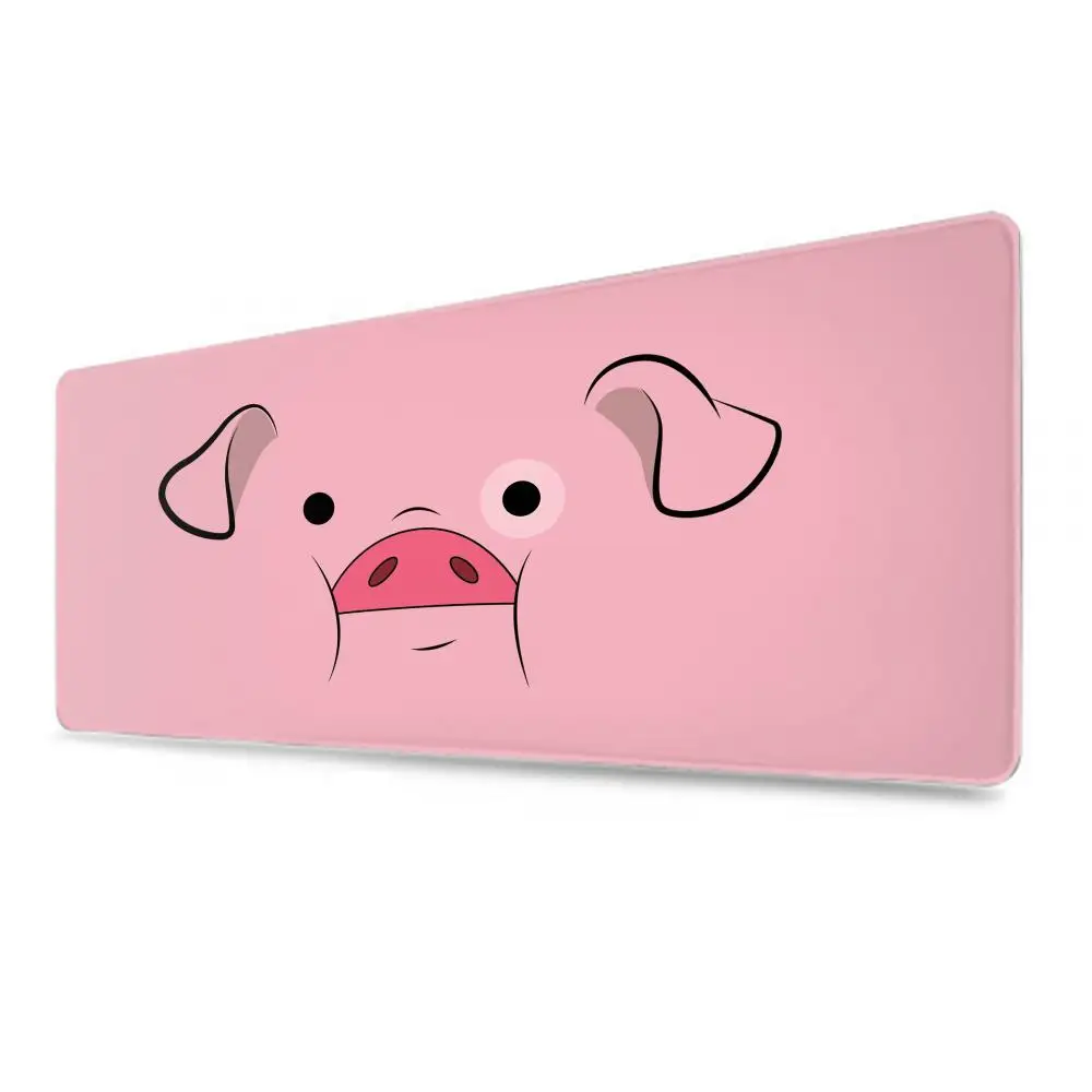 Pink Pig cute Mouse Pad PC game mousepad laptop desk pad XXL non-slip computer keyboard table kawaii notebook accessories mats