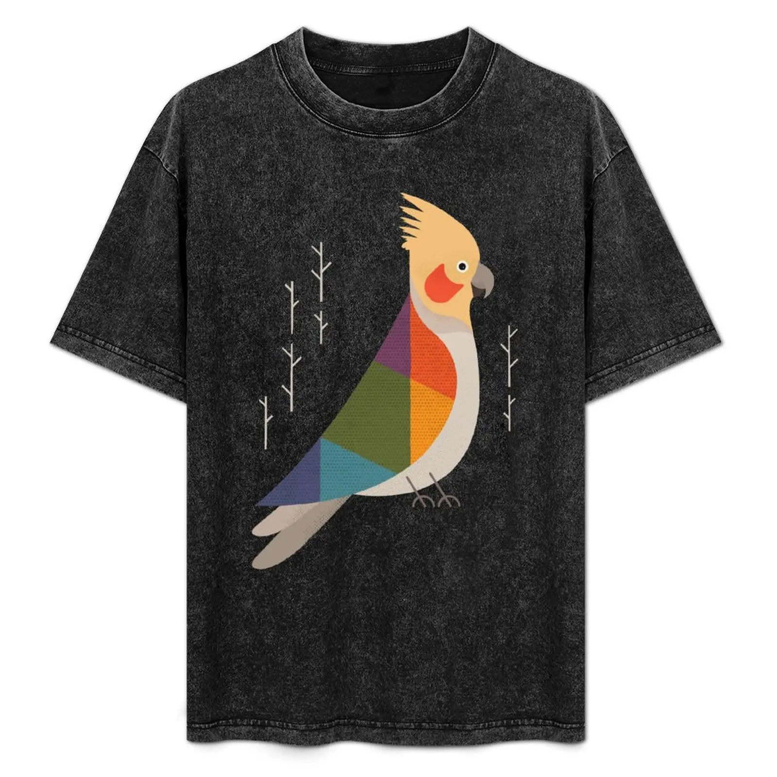 

Cockatiel T-Shirt Simple Trendy Casual T-Shirt
