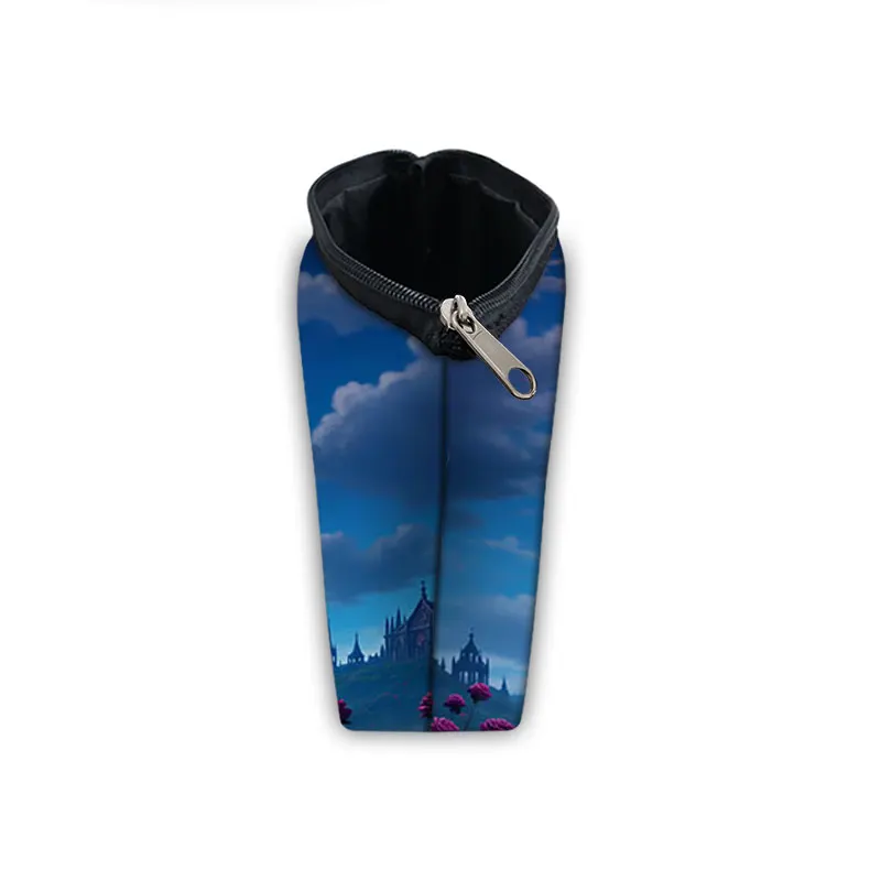 Gothic Witch Black Cat Print Cosmetic Bag Women Makeup Organizer Zipper Pouch Lipstick Napkin Storage Bags Ladies Toiletries Bag
