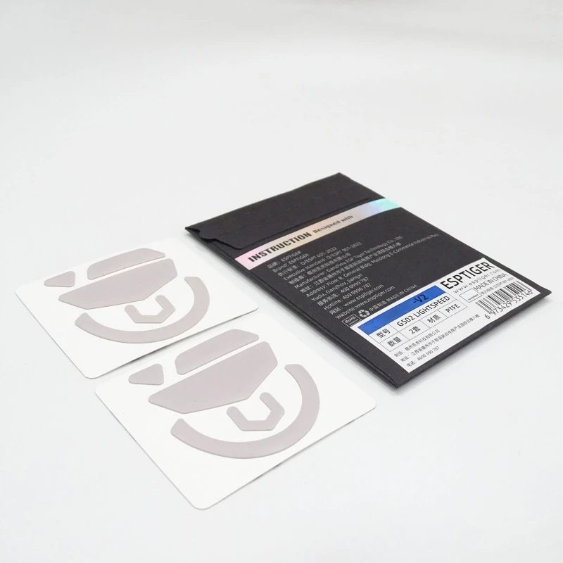 Q5WA 2 Sets Gaming Mouse Mouse Mouse Skate для G502 Lightspeed Беспроводная мышь