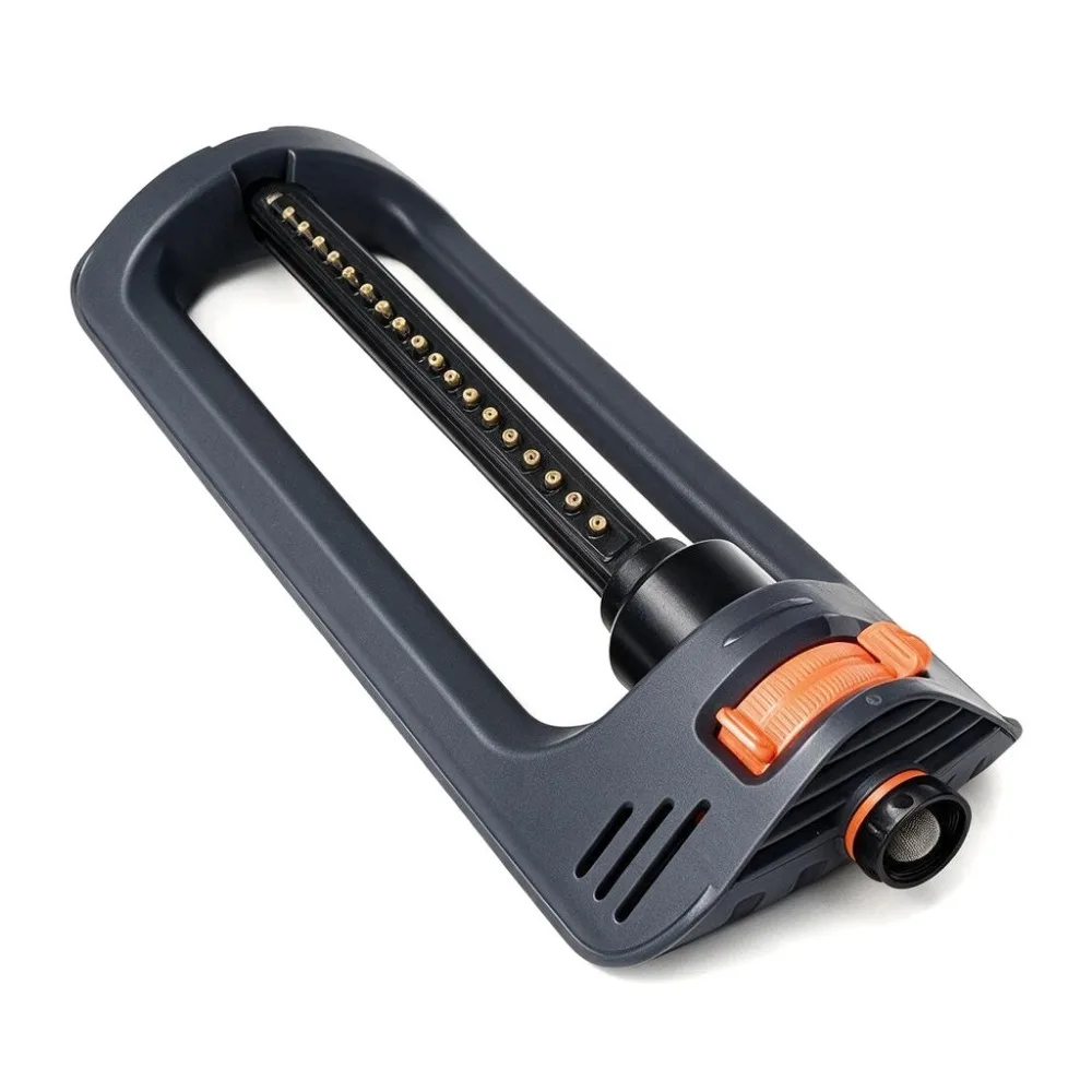 1pcs 2026 Automatic Oscillating Lawn Sprinkler 19 Hole 4 Modes Watering Device for Home Garden Agricultural Irrigation