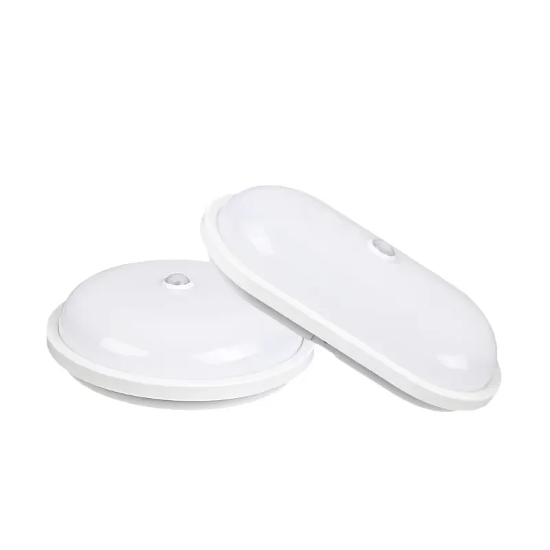 12W Smart LED Ceiling Light with Motion Sensor Radar Waterproof 100-265V Surface Mount Moisture Proof Wall Lamp for Indoor
