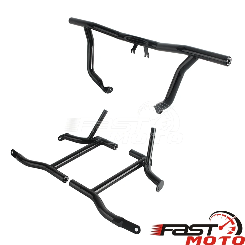 Moto Bisaccia Guard Rails Guardie Protezioni Motore 2014-2025 Per Harley Street Glide Road Glides FLTR FLTRX FLHX FLHXS FLHXSE