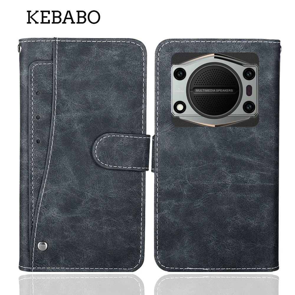 Modny skórzany portfel OUKITEL WP10 WP12 WP13 WP15 WP16 WP17 WP18 WP5 WP9 WP21 Ultra 5G Pro etui z klapką luksusowa osłona etui na telefony