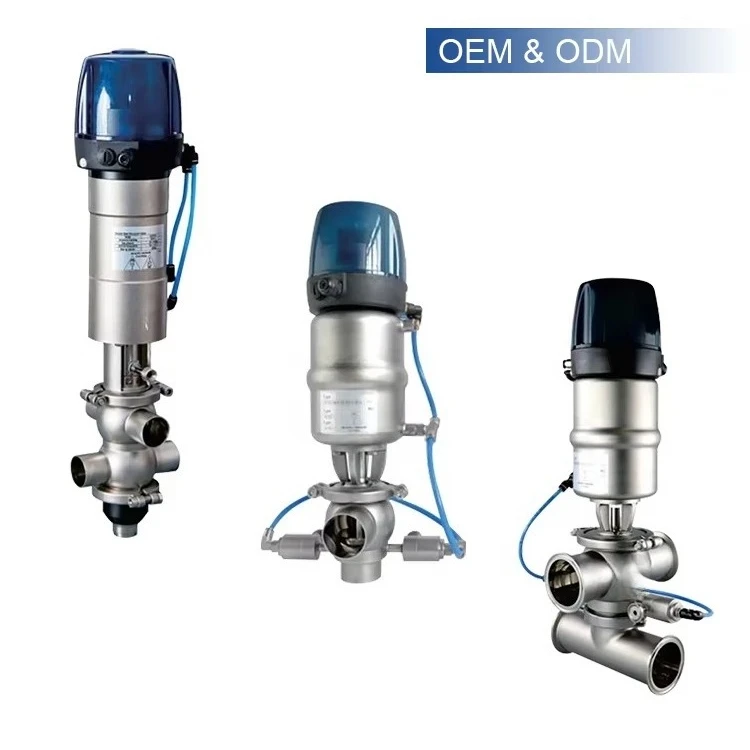 Mini válvula de globo de válvula de assento de alerta de reversão pneumática