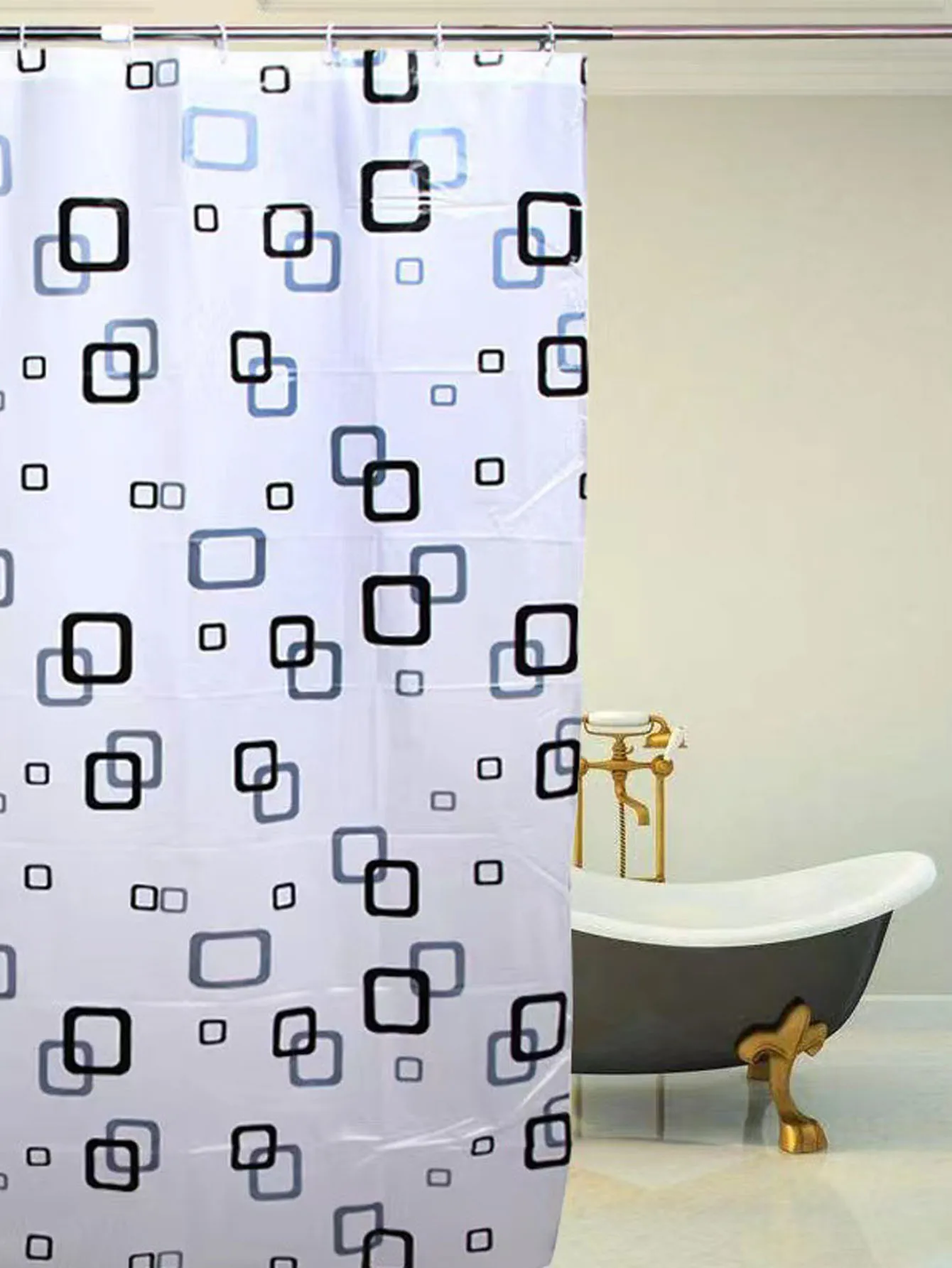 80*180cmPEVA shower curtain, bathroom partition curtain, thickened shower curtain, waterproof, mildew proof, dry wet separation