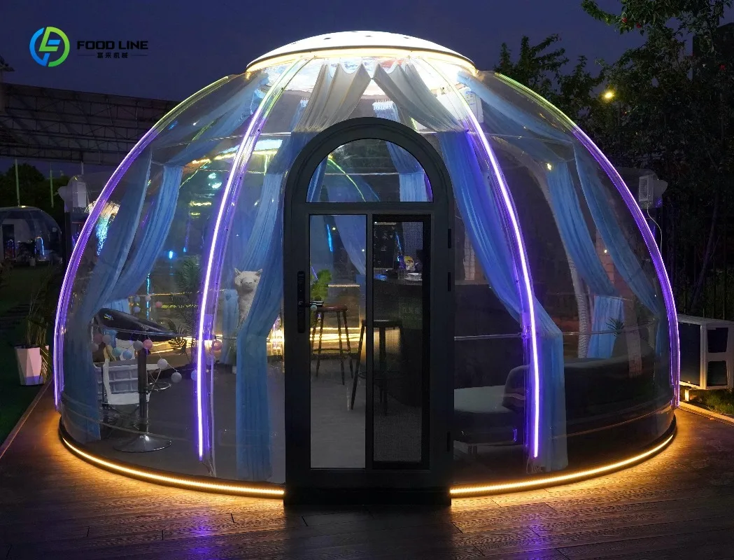Clear Dome Star Room Transparent PC for Snow Tent Resort Bubble Glamping Hotel Outdoor Use Custom