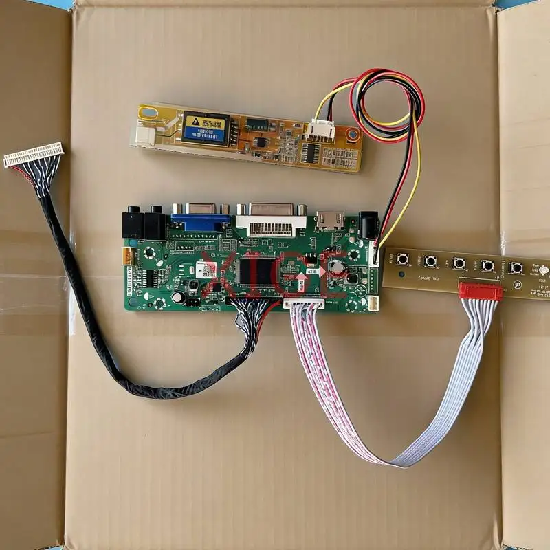 

For CLAA154WP04 CLAA154WP05 N154C1 N154C3 Matrix Controller Drive Board DIY Kit HDMI+DVI+VGA 1440*900 1-CCFL 1440x900 LVDS-30Pin