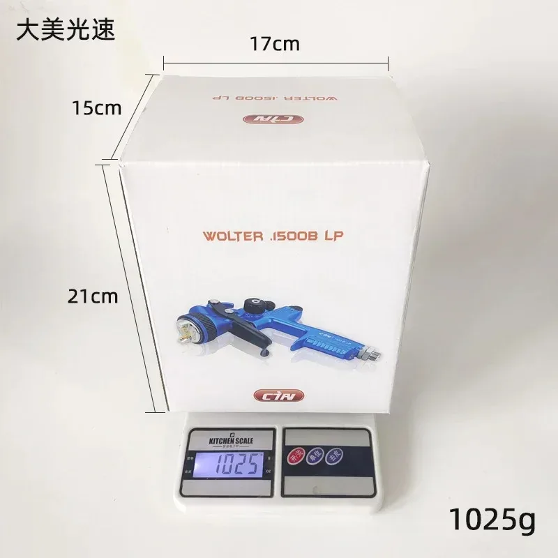 Wolter-Aerografo, 1,3 mm, 15000 b, inchiostro, a base d'acqua, professionale, automobilistico, strumenti di verniciatura