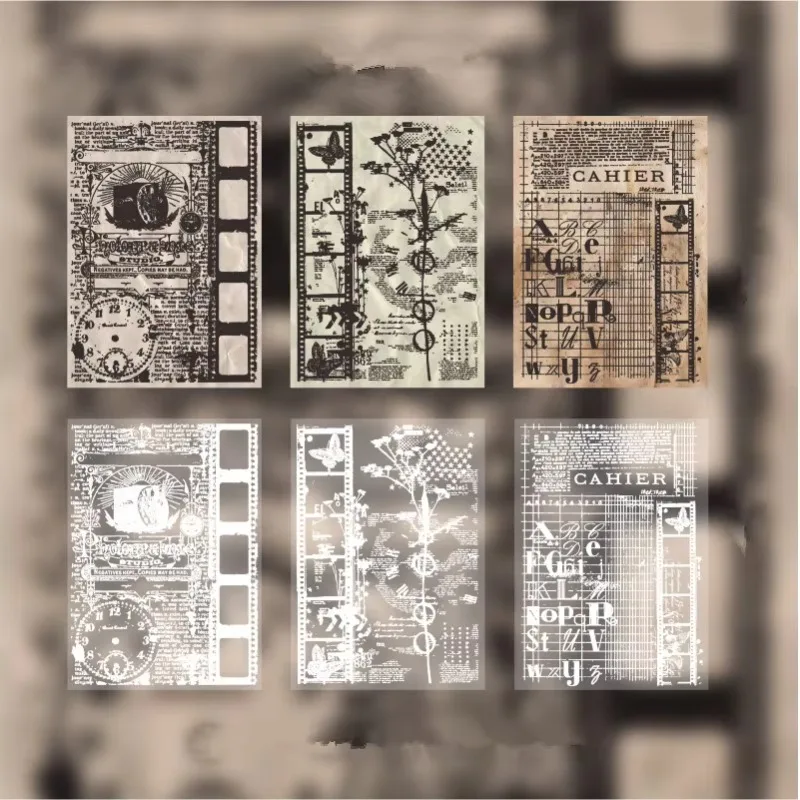 

30 шт. наклейки DIY материал для скрапбукинга планировщик s винтажная старая бумага ретро этикетка наклейка офисные канцелярские принадлежности 12*9 см