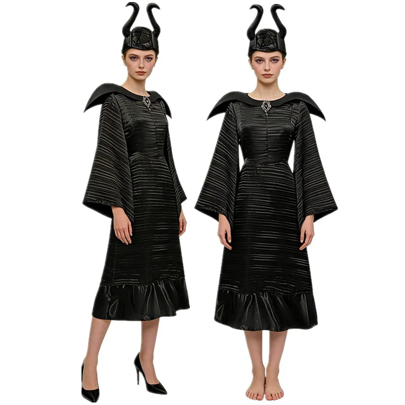 

Костюм ведьмы для Хэллоуина, сценический наряд для косплея, одежда для ролевых игр и выступлений