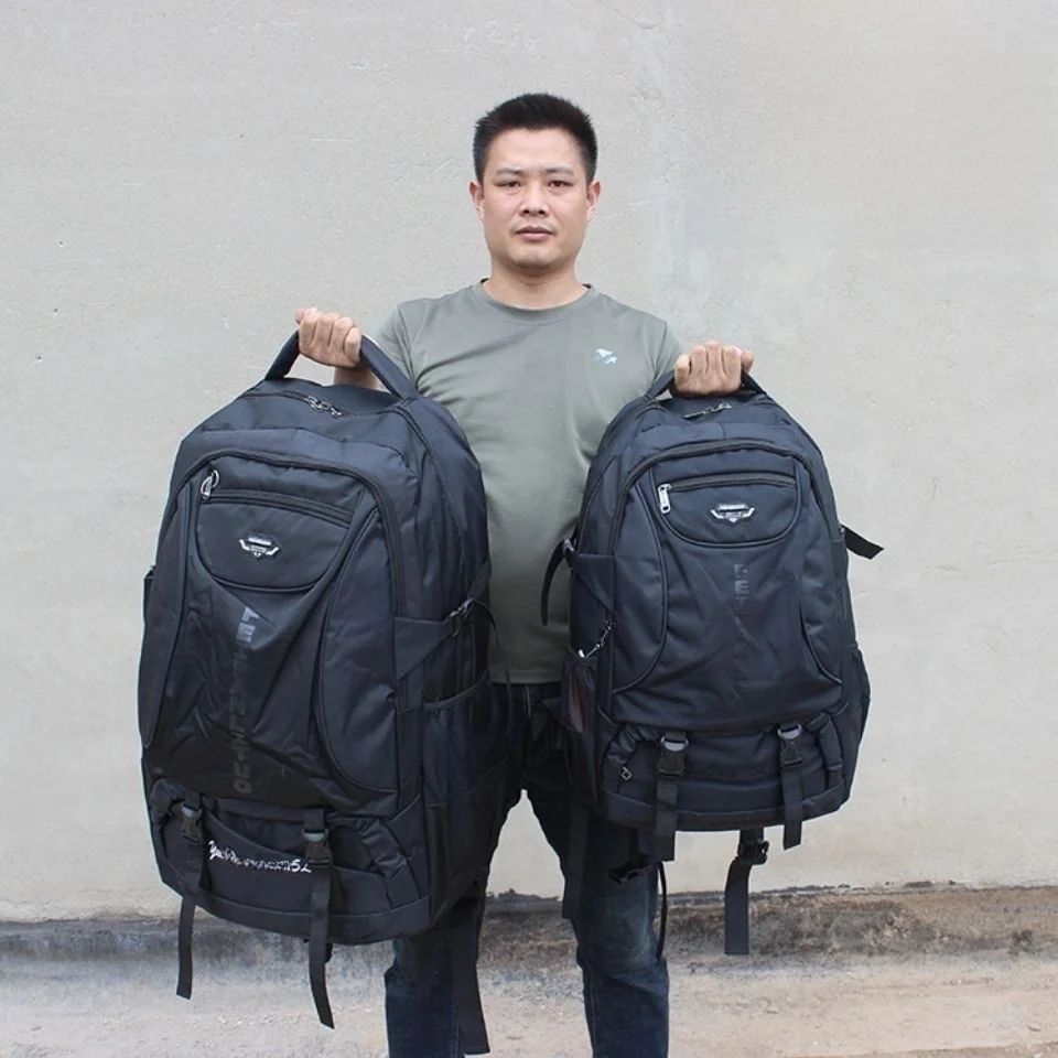 Mochila Impermeable de Tela Ox, an Capacidad, Doble Asa, Bolsa de Viaje para Ropa de Aodón para Hombre, Equipaje de L...