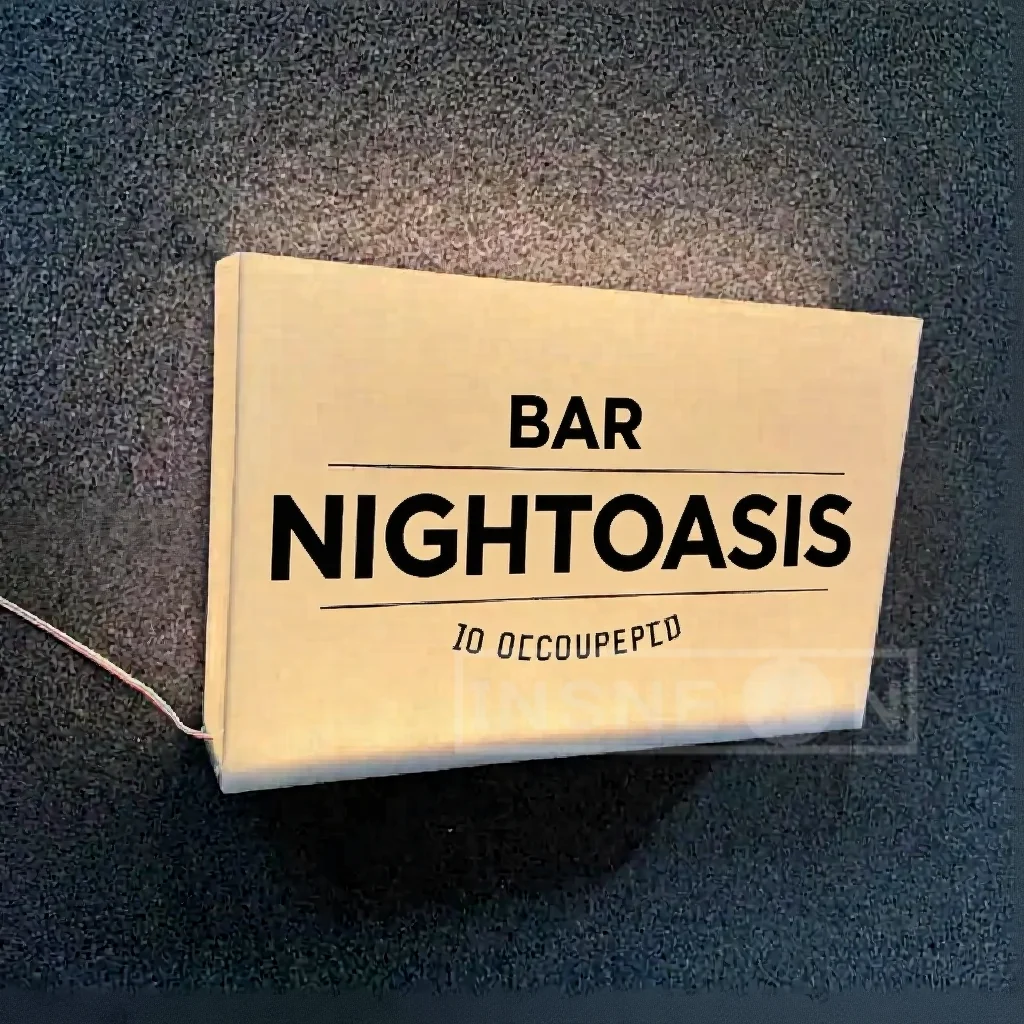 Custom Business Sign Acrylic Signage Light Outdoor Waterproof Led Signs Stores Neon Letters Luminous Logo Full Lit Box Bright