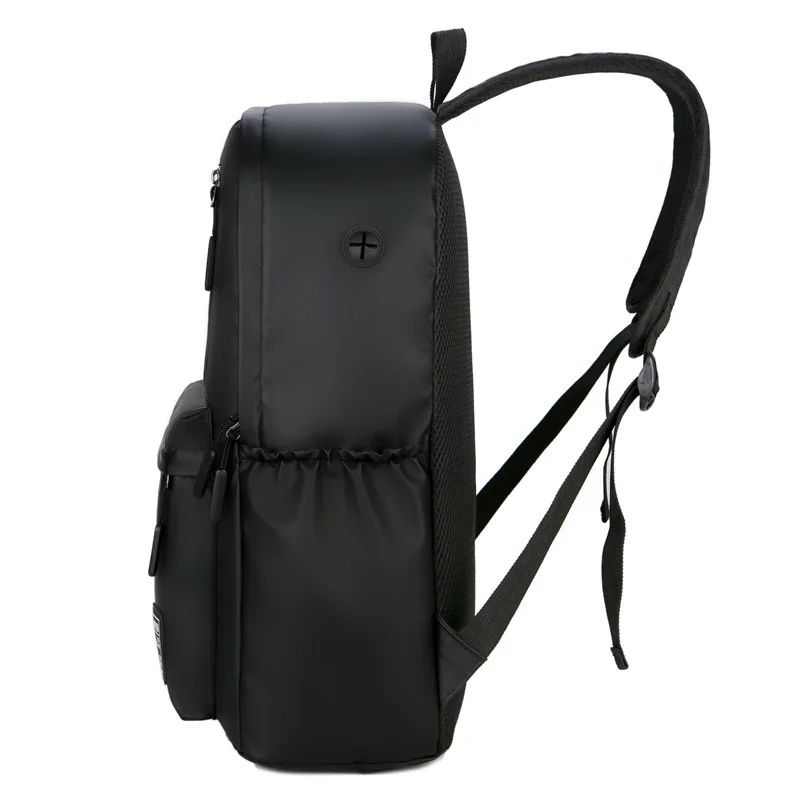 New glossy shoulder bag outdoor sports travel commemorative gift business casual black backpack laptop