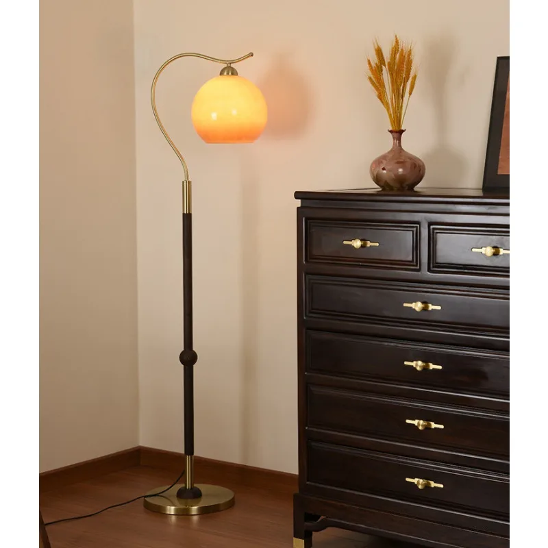 

Vintage Glass Lamp Shade E27 Led Floor Lamps for Living Room Sofa Beside Bedroom Bedside Lights Ambient Lighting Home Decor
