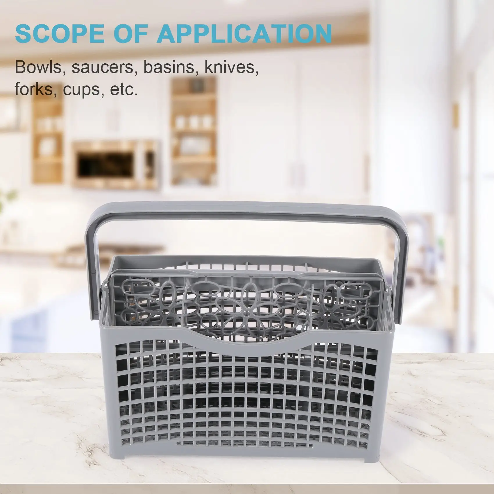 Universal Cutlery Dishwasher Replacement Basket Dishwasher Accessories for Bosch, Maytag, Kenmore, Whirlpool, LG,Samsung