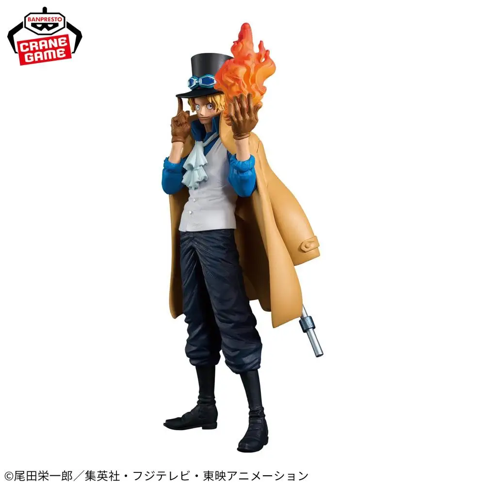Официально лицензированная фигурка BANPRESTO KING OF ARTIST Sabo, аниме-модель, цельная фигурка, натуральная игрушка