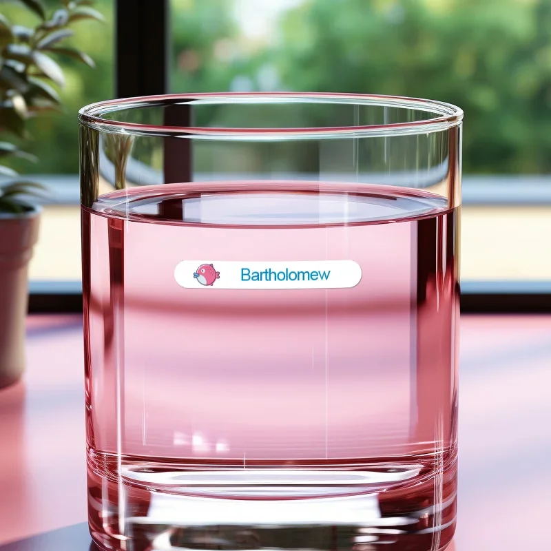 

Custom Eco-friendly Name Stickers Personalized Animal Designs Waterproof Kids School Bags and Stationery Labels