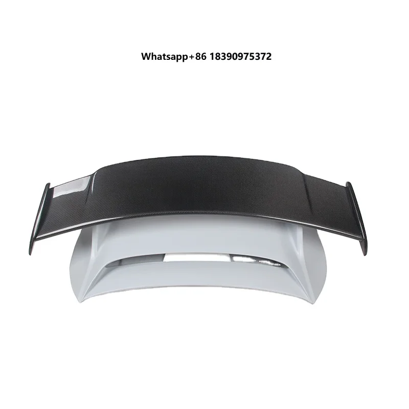 GT3 Style Half Carbon Fiber Car Rear Spoiler Wing for  911 991 Carrera S 4S 2012-2015