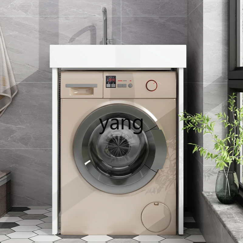 

Yhl Washing Machine All-in-One Cabinet Alumimum Overall Wash Wardrobe Combination with Trough Pool Washboard