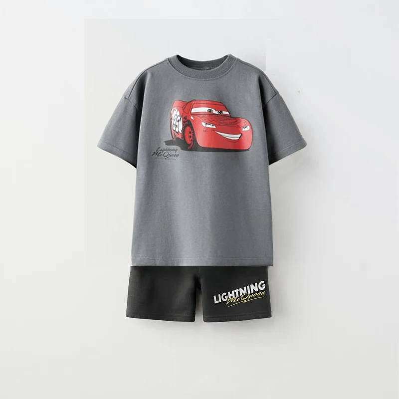 Sports Kids Clothes Set Tracksuit For Boys Wear Short Sleeve T-shirts Clothes Children Cool Boy Costume Football Clothing Set image 4