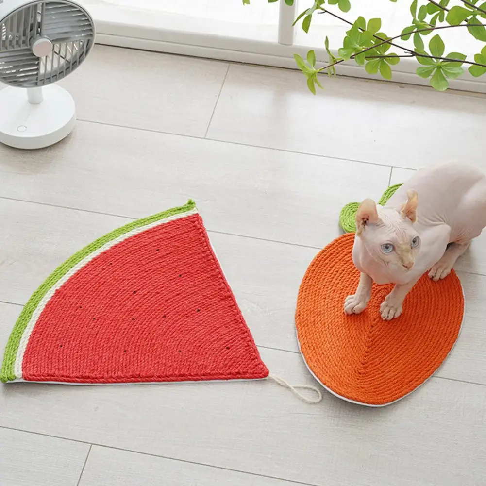 Cat Scratching Pad  Good-looking Kitten Scratching Claws Pad  Adorable Kitten Scratch Mat