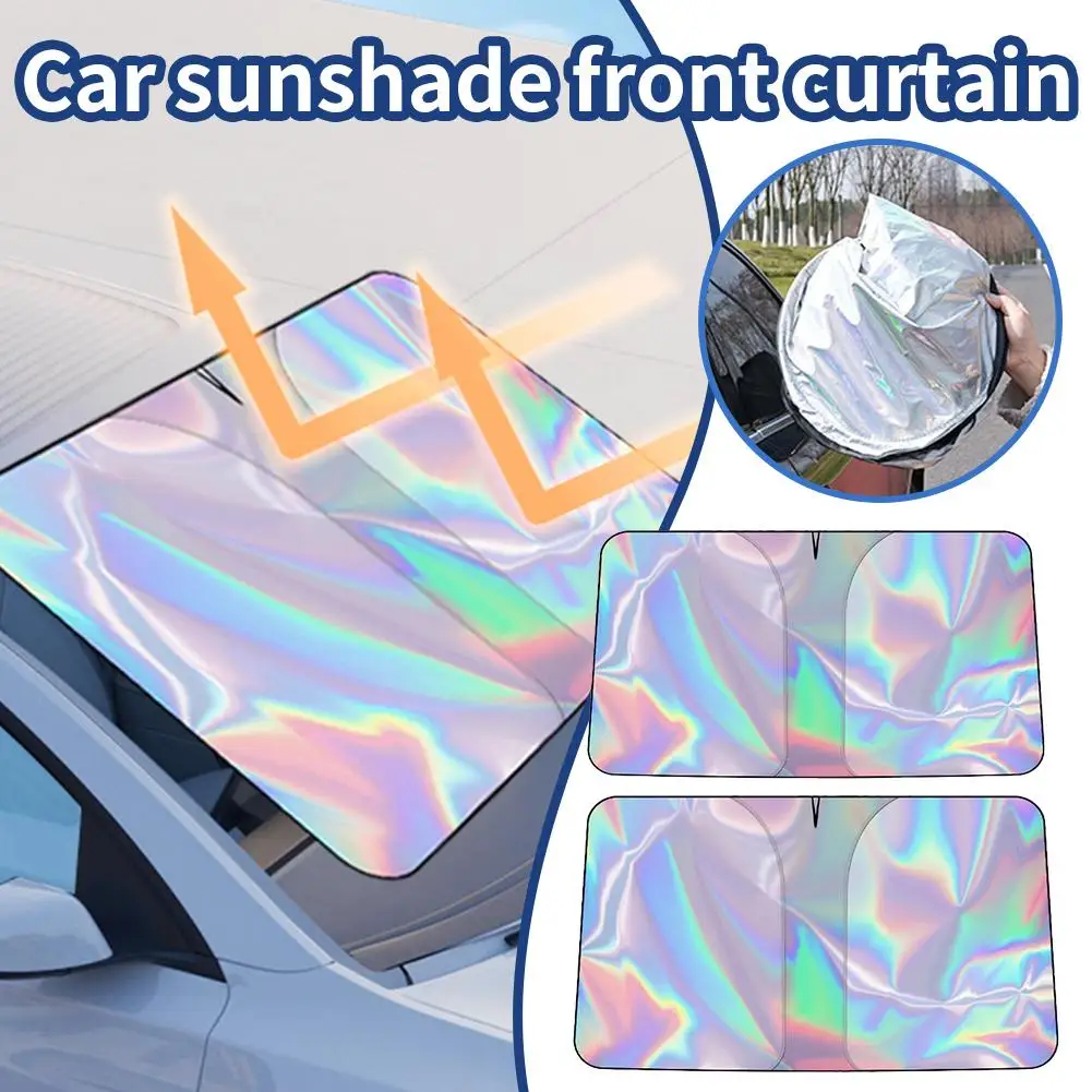 Car Sunshade For Windshield UV Sun Shade Protector Parasol Summer Sun Interior Protection For Auto Shading Car Accessories Z4A4