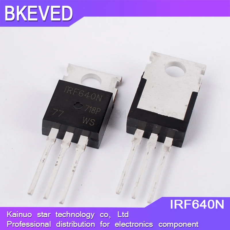 10pcs IRF640NPBF TO220 IRF640N TO-220 IRF640 Power MOSFET new and original