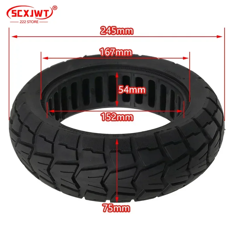 10x2.75 Solid Tire for Kugoo G-Booster G2 Pro Electric Scooter Non-Pneumatic Tyre Accessories 10 Inch   Tires