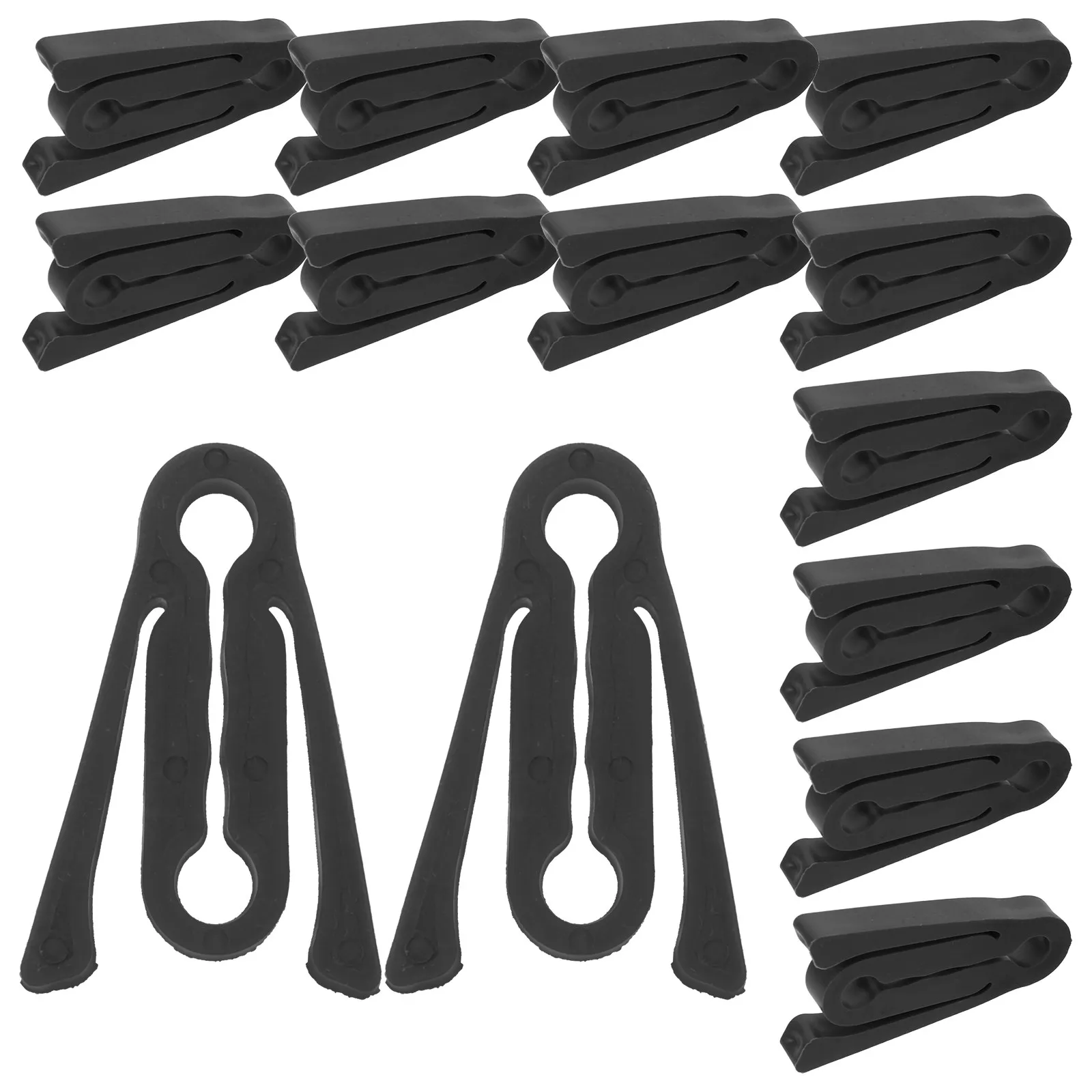 100Pcs Car Door Lock Noise Reduction Pads Shock Absorber Buffer Soundproofing Seal Universal Dampers for Vehicle Interior Black