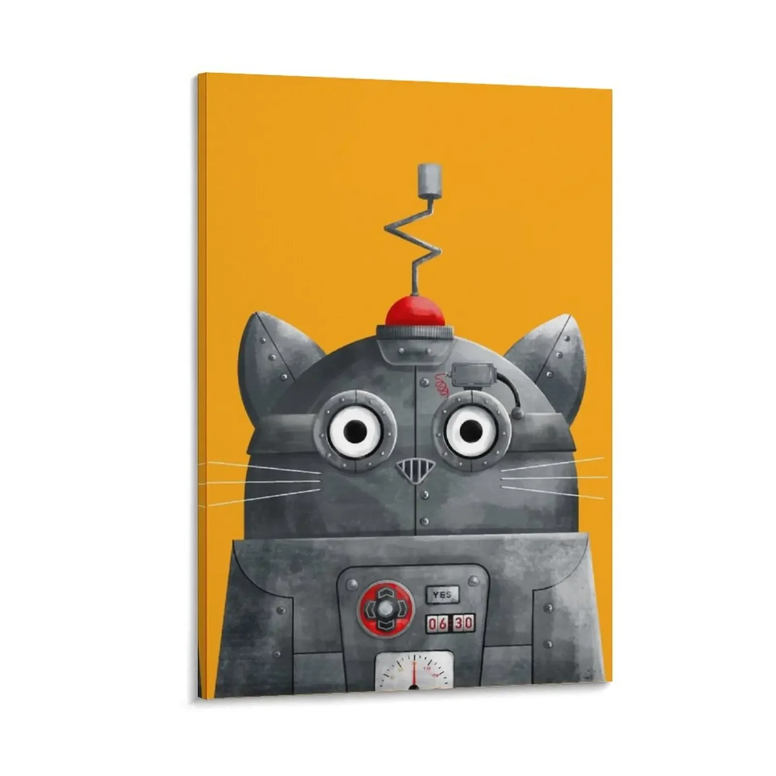 

Cat Robot - C.A.T. Canvas Painting Paintings Decoration art mural